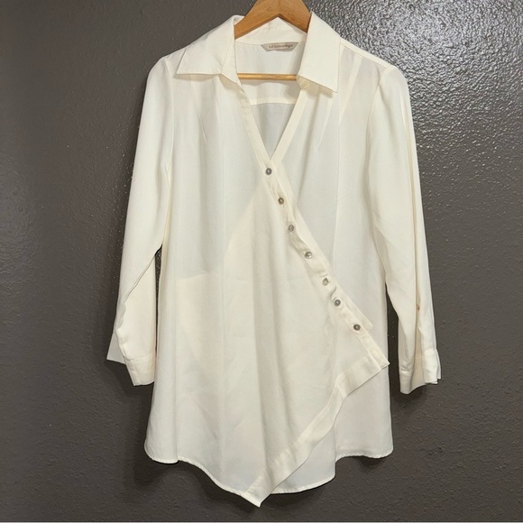 Soft Surroundings Elegant Cream Women's Top size Smalll - Picture 1 of 3